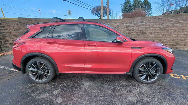 new 2025 INFINITI QX50 car, priced at $55,885