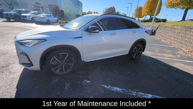 used 2022 INFINITI QX55 car, priced at $29,795