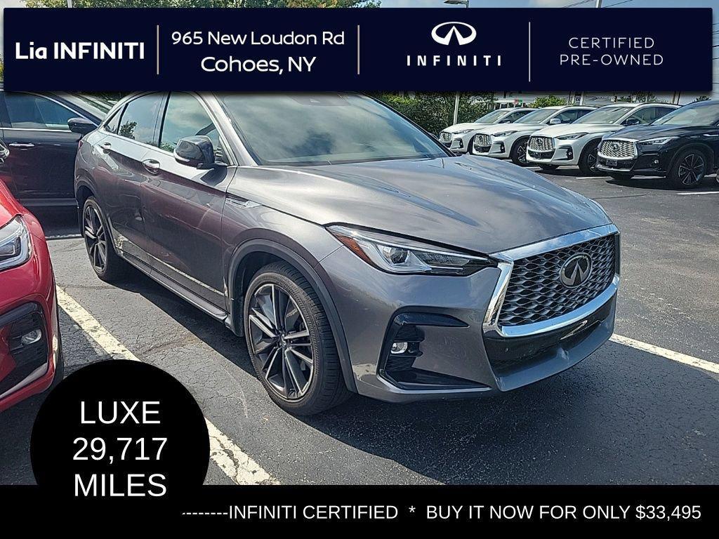 used 2023 INFINITI QX55 car, priced at $33,495
