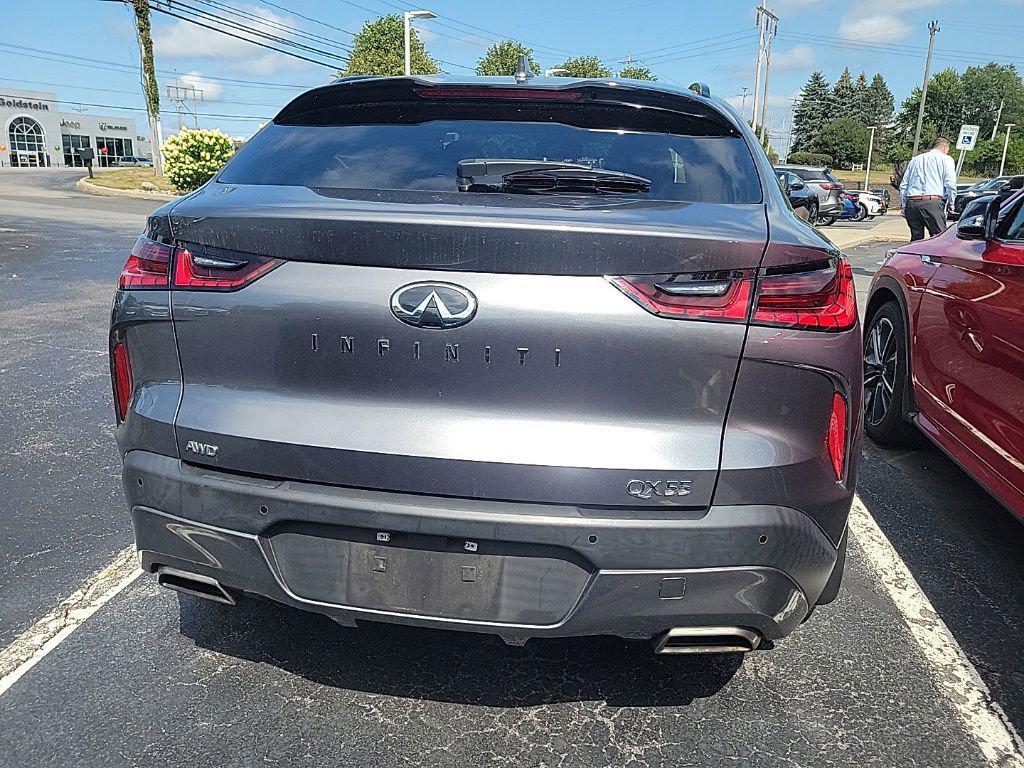 used 2023 INFINITI QX55 car, priced at $33,495