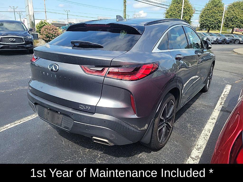 used 2023 INFINITI QX55 car, priced at $33,495
