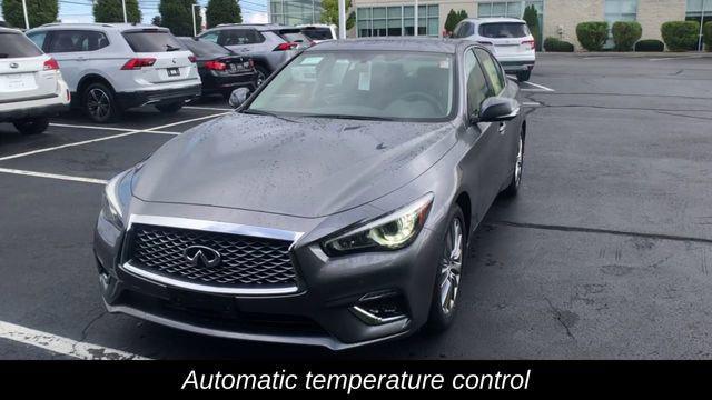 new 2024 INFINITI Q50 car, priced at $47,390