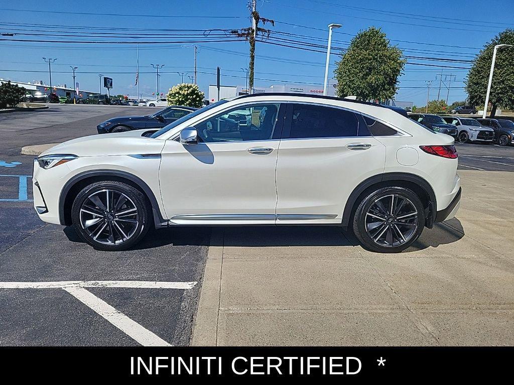 used 2022 INFINITI QX55 car, priced at $34,495