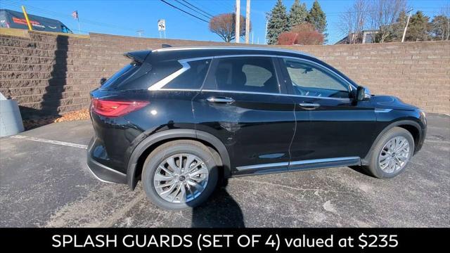 new 2025 INFINITI QX50 car, priced at $47,080