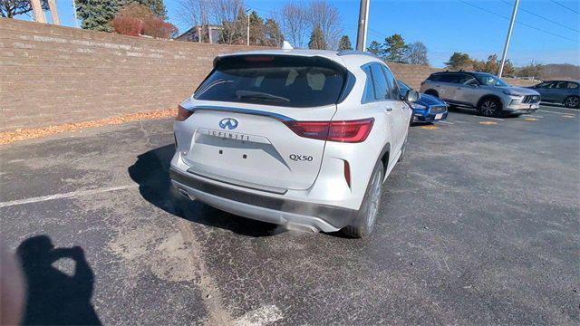 new 2025 INFINITI QX50 car, priced at $49,545