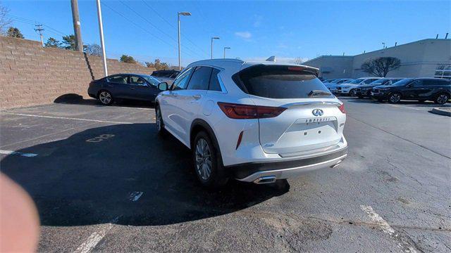 new 2025 INFINITI QX50 car, priced at $49,545