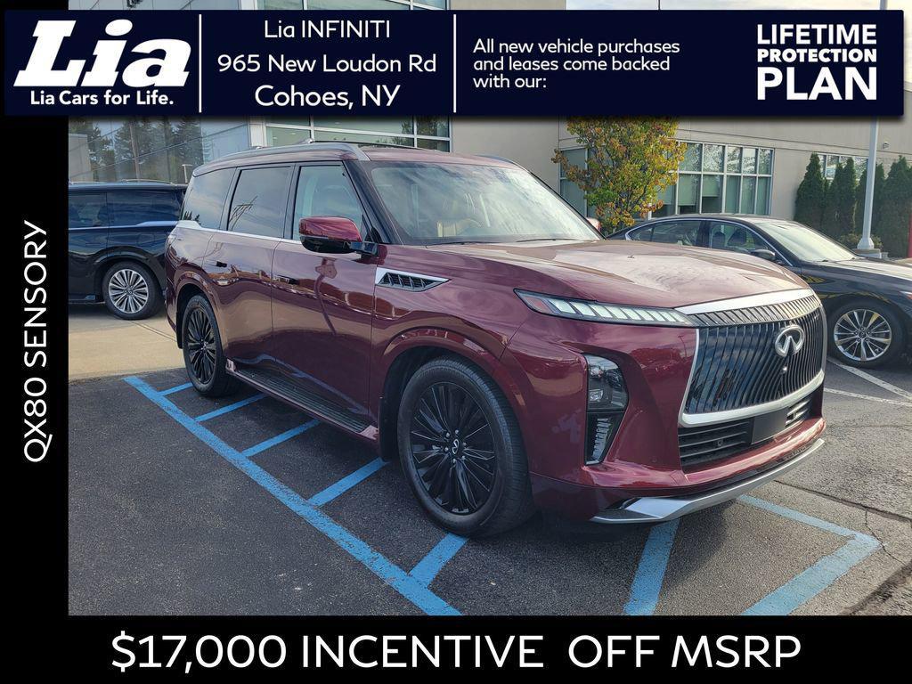 new 2025 INFINITI QX80 car, priced at $89,285