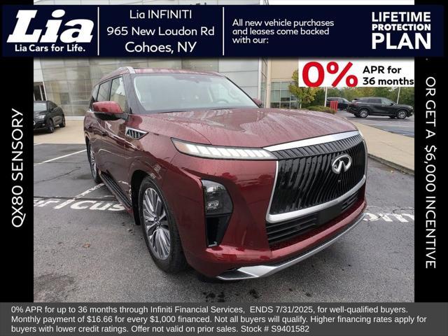 new 2025 INFINITI QX80 car, priced at $101,285