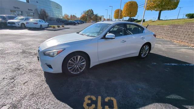 used 2021 INFINITI Q50 car, priced at $27,495