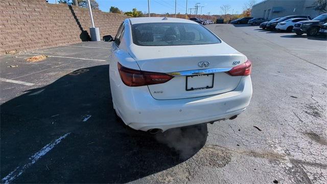 used 2021 INFINITI Q50 car, priced at $27,495