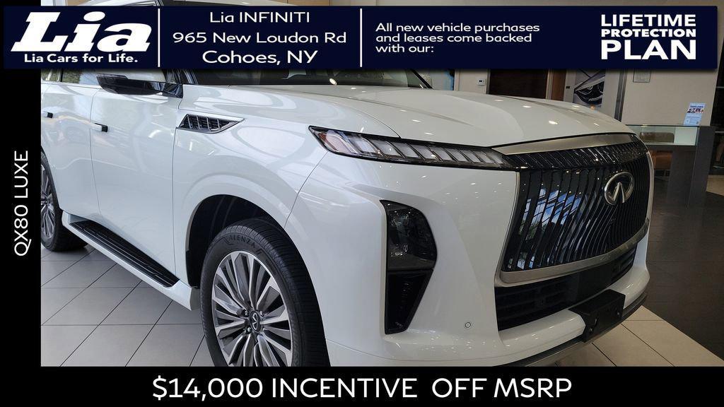 new 2025 INFINITI QX80 car, priced at $84,150