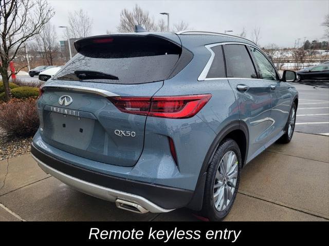 new 2025 INFINITI QX50 car, priced at $47,065
