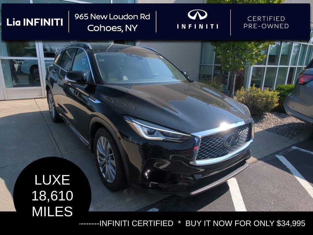 used 2024 INFINITI QX50 car, priced at $34,995