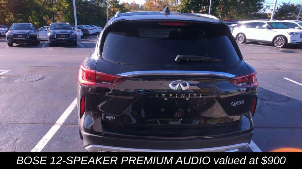 new 2025 INFINITI QX50 car, priced at $43,270
