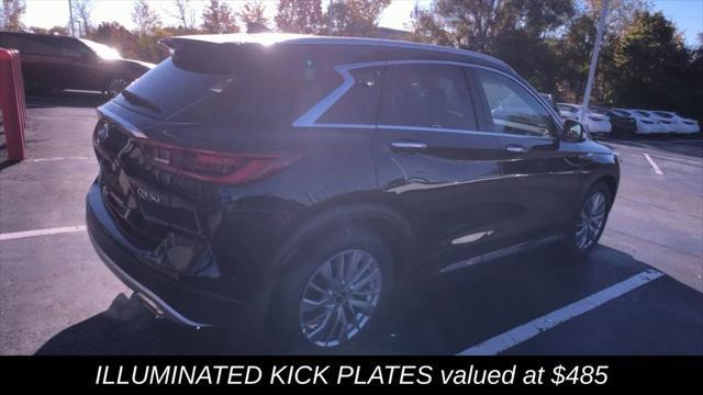 new 2025 INFINITI QX50 car, priced at $47,270