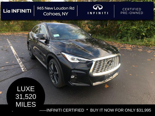 used 2022 INFINITI QX55 car, priced at $31,995