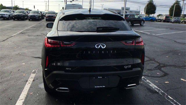 used 2022 INFINITI QX55 car, priced at $32,995