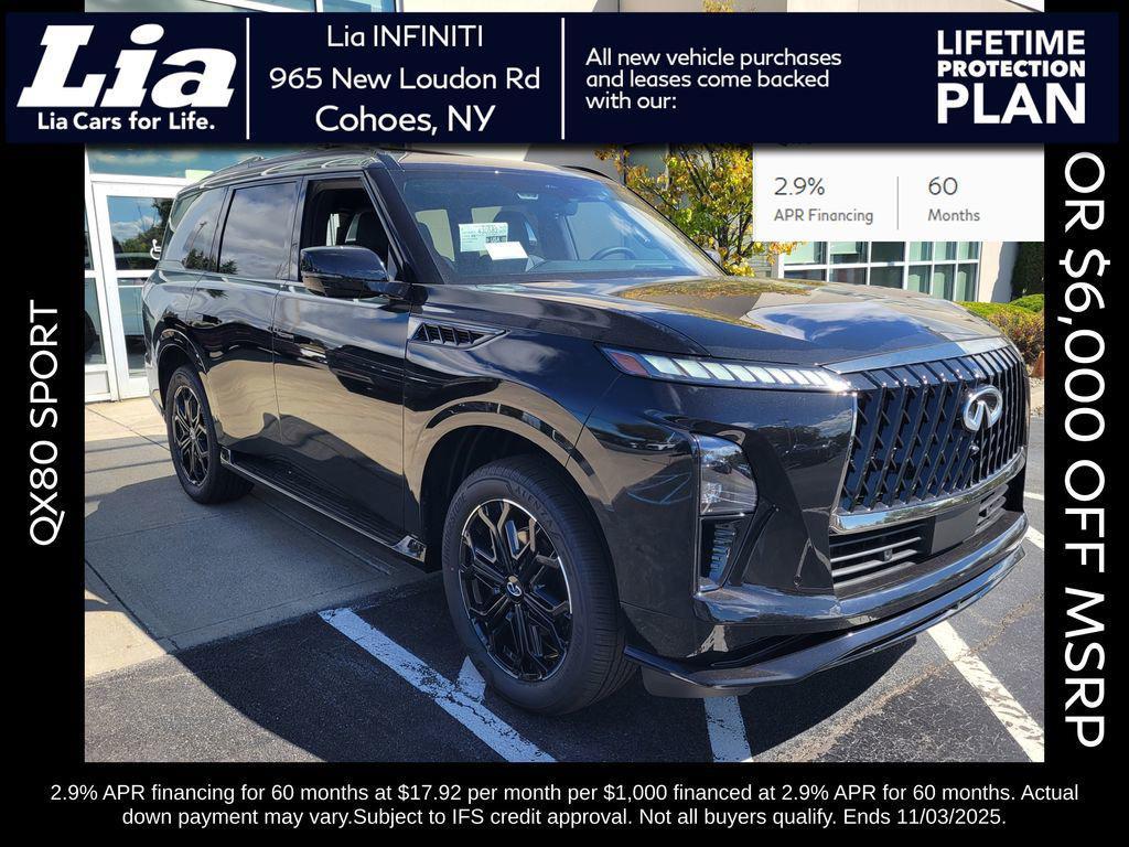 new 2026 INFINITI QX80 car, priced at $101,895