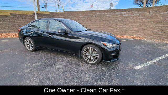 used 2023 INFINITI Q50 car, priced at $33,495