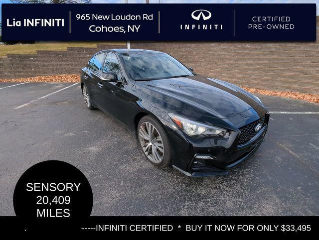 used 2023 INFINITI Q50 car, priced at $33,495