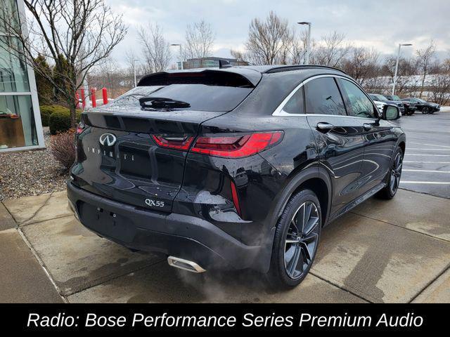 new 2025 INFINITI QX55 car, priced at $57,180