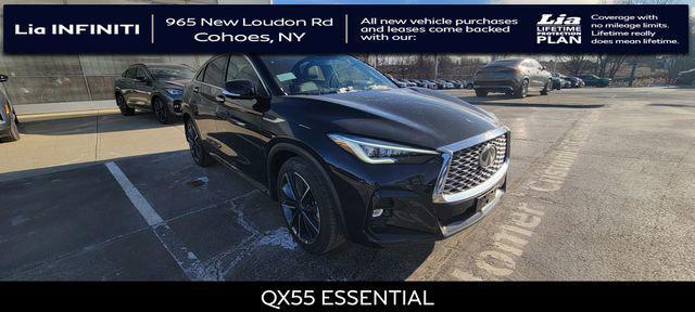 new 2025 INFINITI QX55 car, priced at $57,180