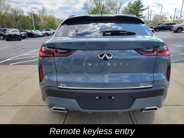 new 2025 INFINITI QX55 car, priced at $52,145
