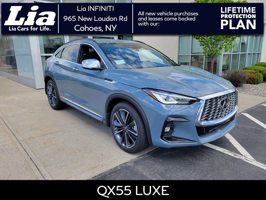 new 2025 INFINITI QX55 car, priced at $46,145