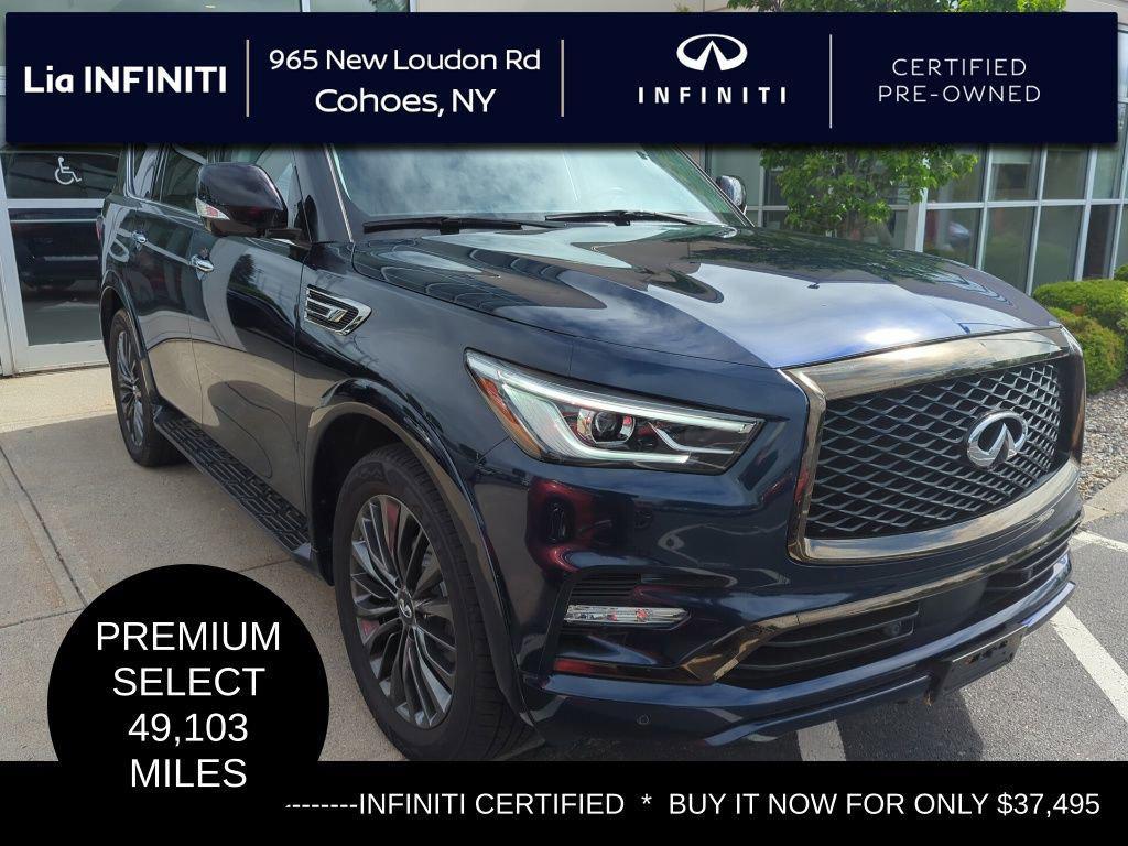 used 2021 INFINITI QX80 car, priced at $37,495