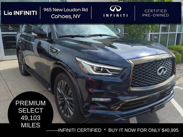 used 2021 INFINITI QX80 car, priced at $40,995