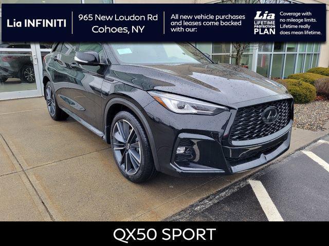 new 2025 INFINITI QX50 car, priced at $54,300