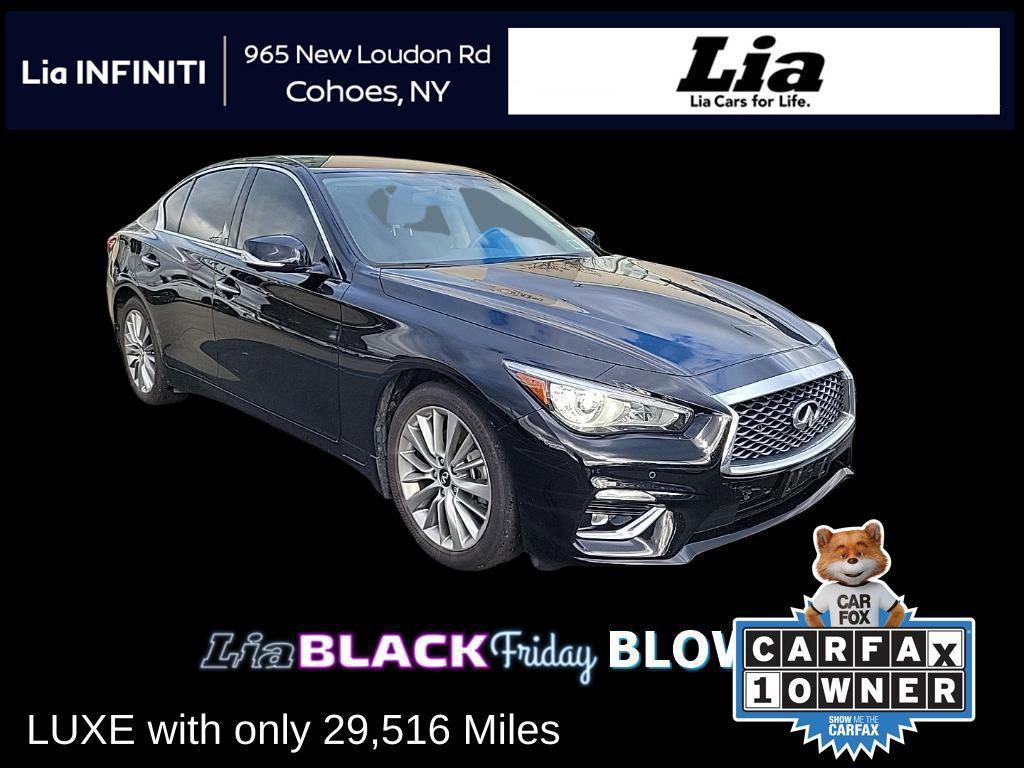 used 2023 INFINITI Q50 car, priced at $33,495