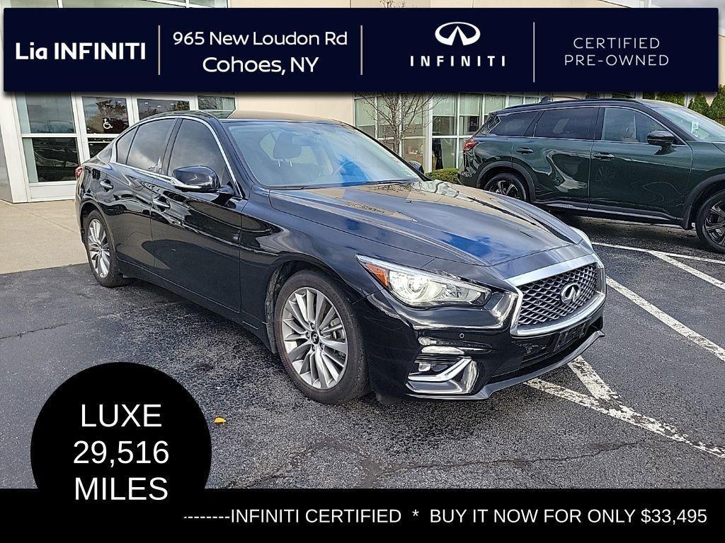 used 2023 INFINITI Q50 car, priced at $33,495