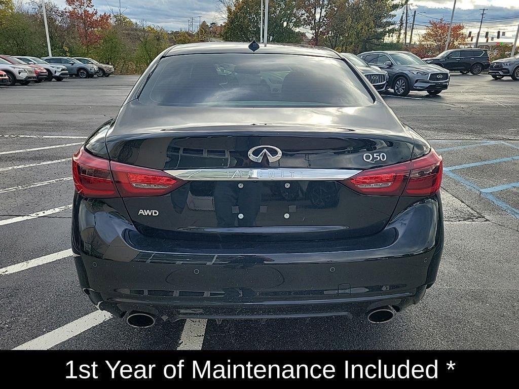 used 2023 INFINITI Q50 car, priced at $33,495