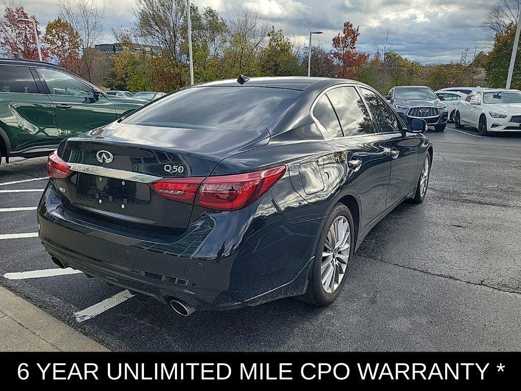 used 2023 INFINITI Q50 car, priced at $33,495
