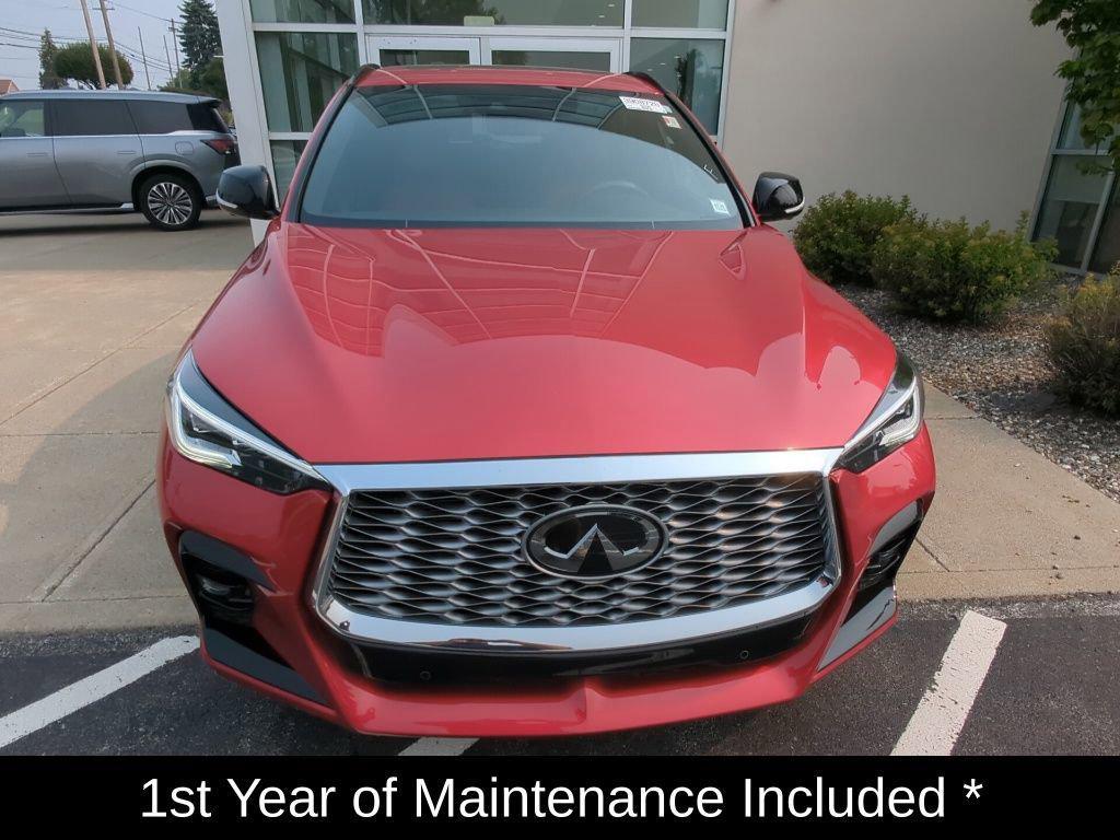 used 2025 INFINITI QX55 car, priced at $42,495