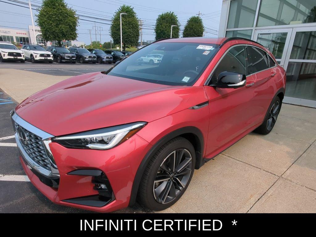 used 2025 INFINITI QX55 car, priced at $42,495