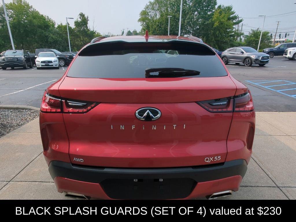 used 2025 INFINITI QX55 car, priced at $42,495