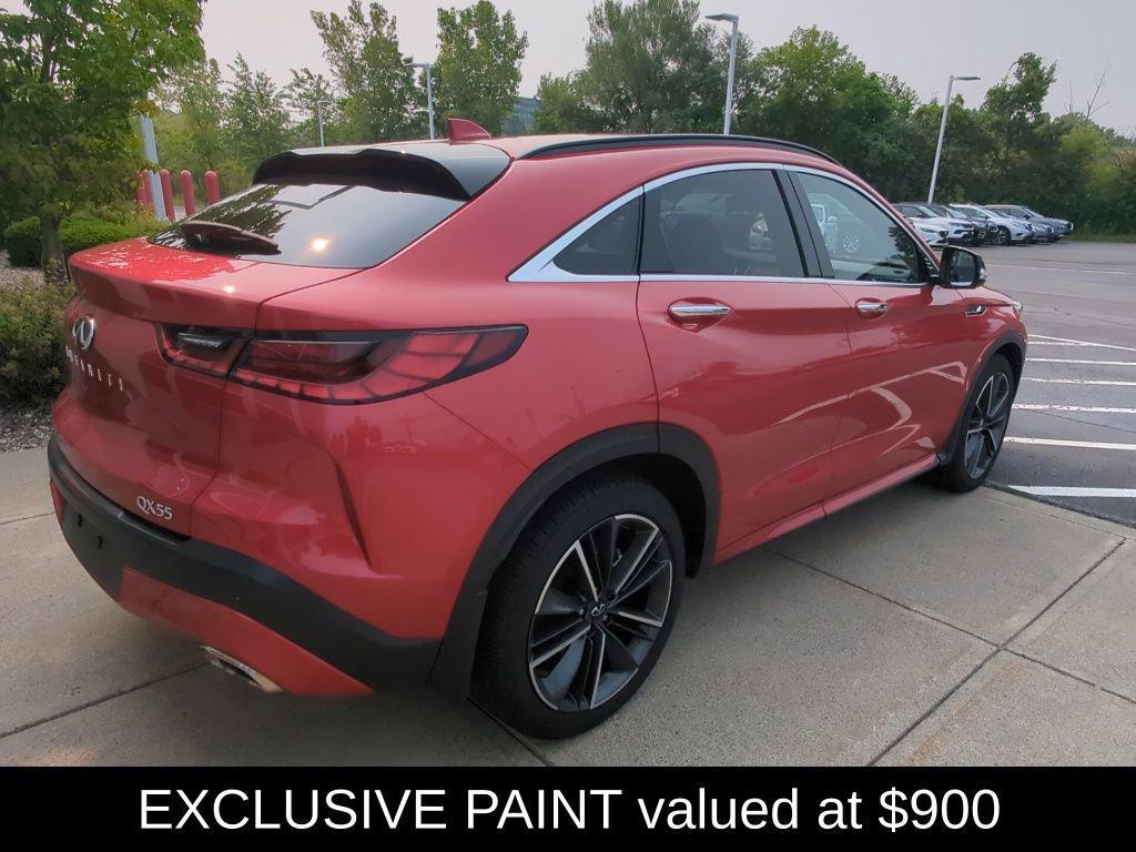 used 2025 INFINITI QX55 car, priced at $42,495