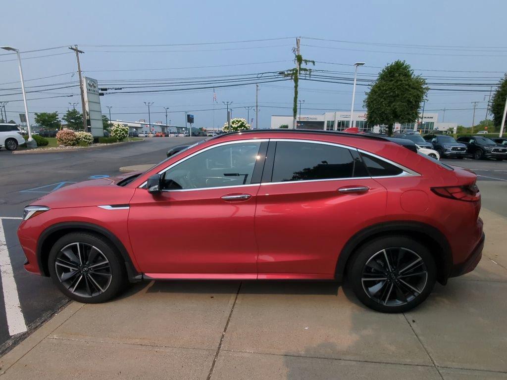 used 2025 INFINITI QX55 car, priced at $42,495