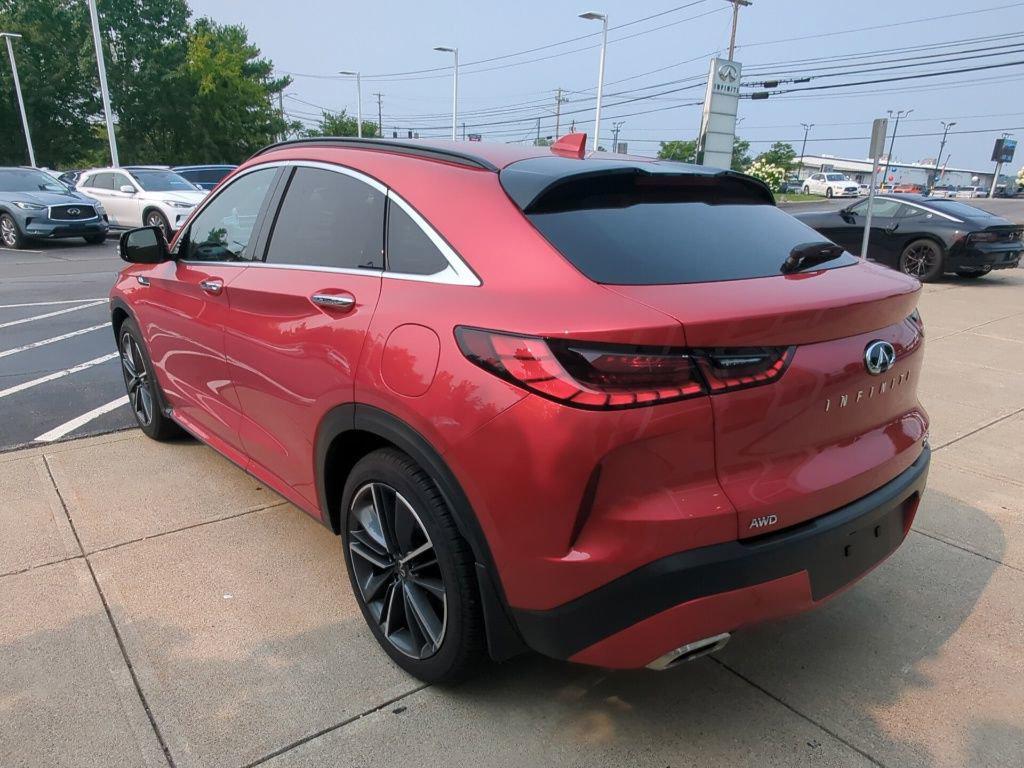 used 2025 INFINITI QX55 car, priced at $42,495