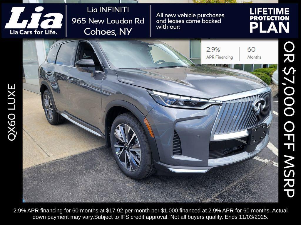 new 2026 INFINITI QX60 car, priced at $58,995