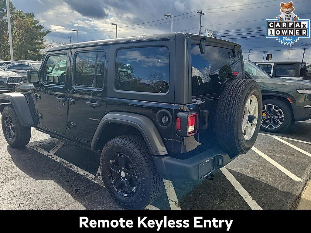 used 2022 Jeep Wrangler Unlimited car, priced at $28,995