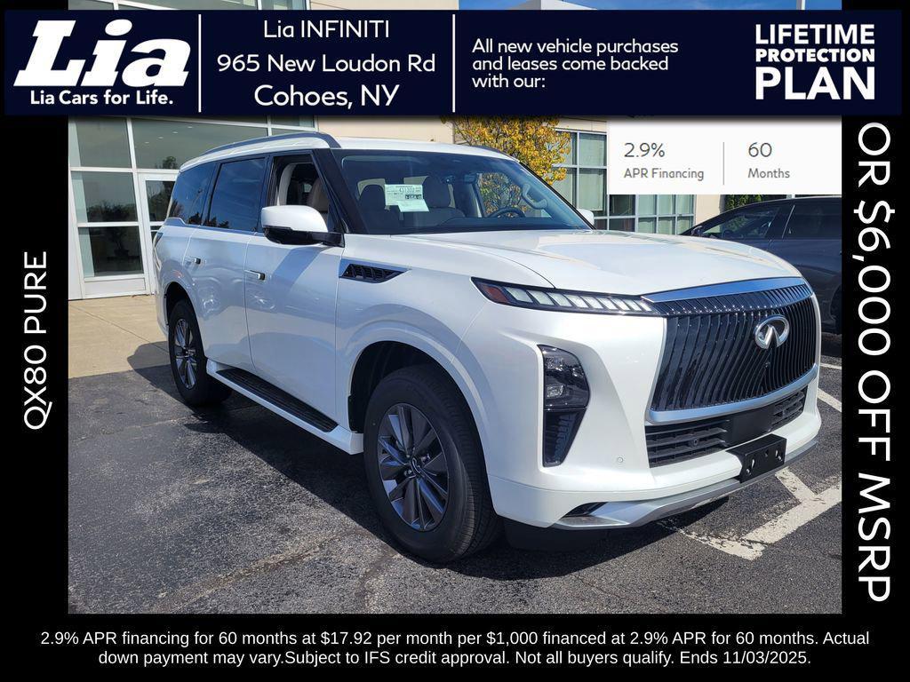 new 2026 INFINITI QX80 car, priced at $86,375