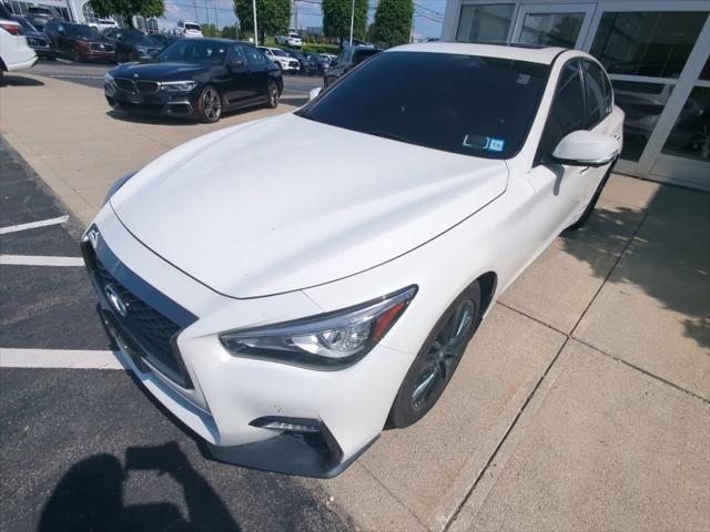 used 2021 INFINITI Q50 car, priced at $28,495