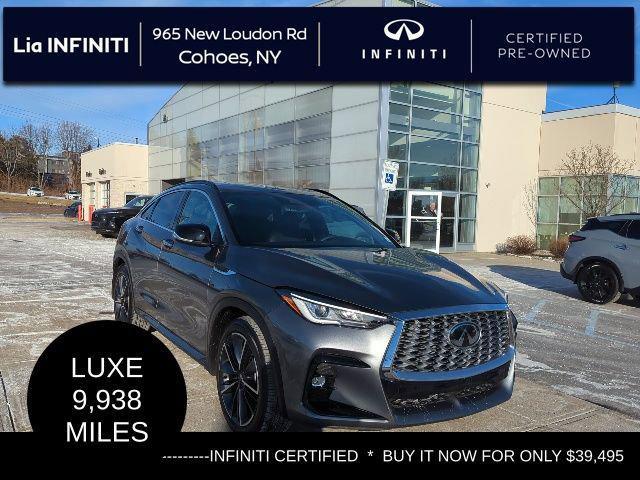 used 2024 INFINITI QX55 car, priced at $39,495