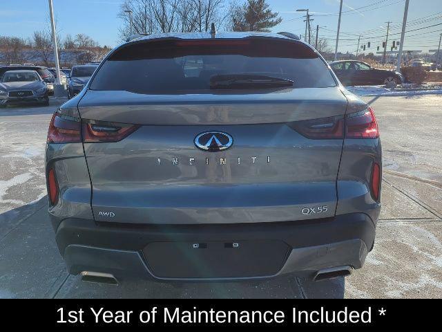 used 2024 INFINITI QX55 car, priced at $39,495