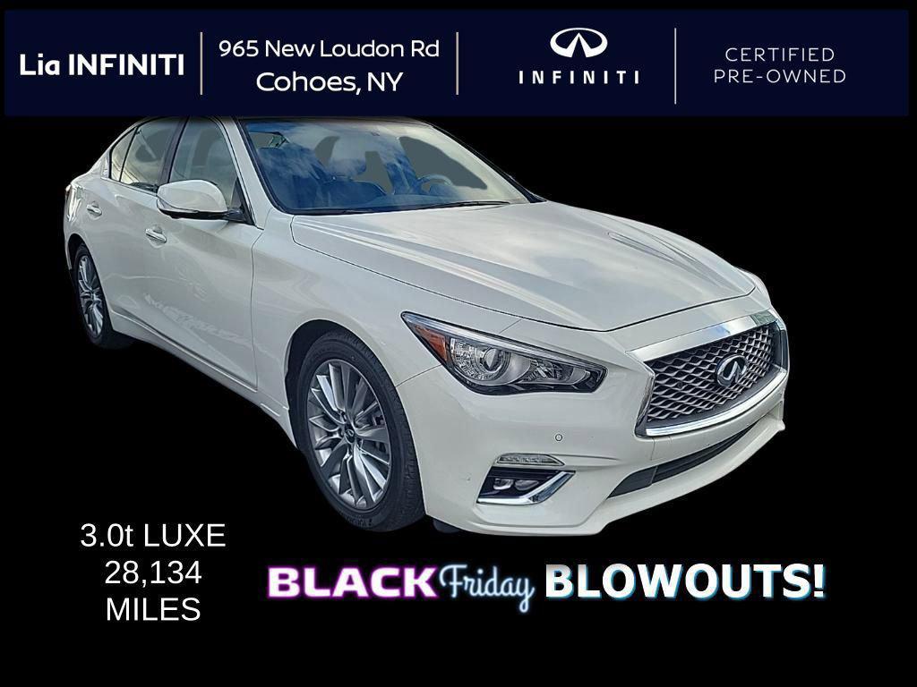 used 2022 INFINITI Q50 car, priced at $30,995