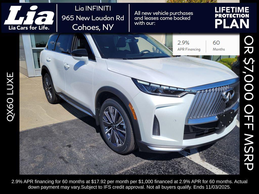 new 2026 INFINITI QX60 car, priced at $60,390