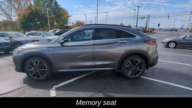 new 2025 INFINITI QX55 car, priced at $50,750